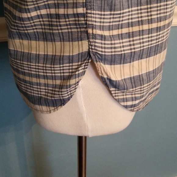 Vintage The Villager Madras Plaid Shirt M - Picture 3 of 5